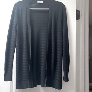 LOFT Outlet Charcoal Shrug SMALL
